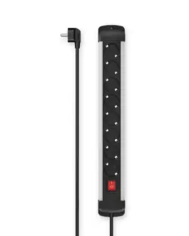 Разклонител 8-гнезда стенен монтаж 15 м HAMA-223105