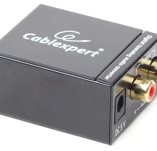 Gembird адаптер DIGITAL AUDIO TOSLINK -> ANALOG RCA