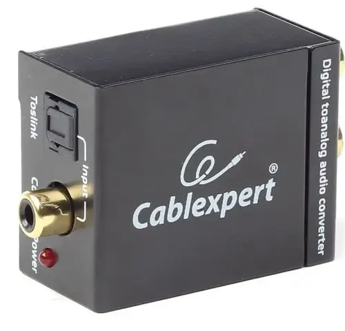 Alternative view of Gembird адаптер DIGITAL AUDIO TOSLINK -> ANALOG RCA