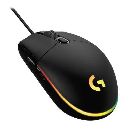 ГЕЙМЪРСКА МИШКА LOGITECH G203 Lightsync USB – Жична – Black – PN