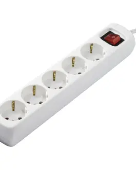 Разклонител HAMA 5гнезда 1.4м 47842