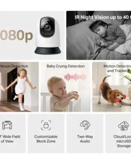 Alternative view of Домашна камера Wi-Fi Pan/Tilt Mercusys MC200