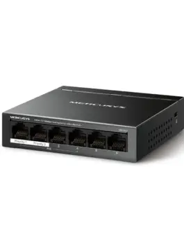 Alternative view of 6-портов настолен комутатор Mercusys MS106LP 10/100 Mbps със 4 PoE+ порта