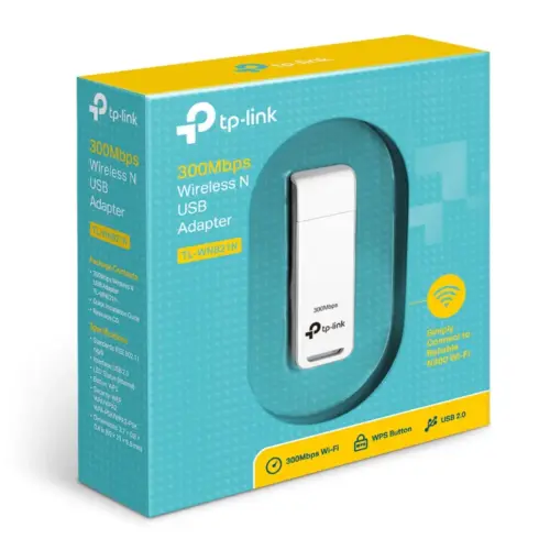 Alternative view of Безжичен USB адаптер TP-Link TL-WN821N