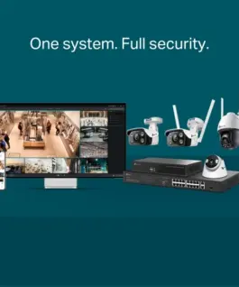 Alternative view of 4MP пълноцветна куполна мрежова камера TP-Link VIGI C440