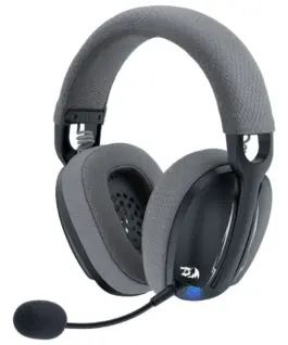 Геймърски слушалки Redragon Skuld Pro H878BG с кабел и безжична Bluetooth подсветка -