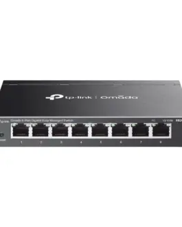 8-портов гигабитов управляем настолен комутатор TP-Link Omada ES208G