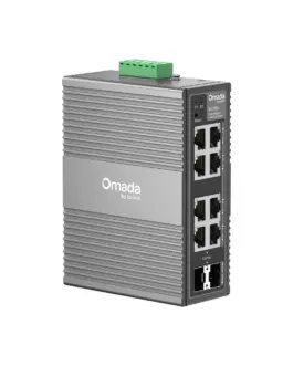 8-портов гигабитов индустриален лесно управляем комутатор TP-Link Omada IES208G