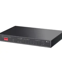 10-портов гигабитен настолен комутатор TP-Link TL-SG1210PP с 6-порта PoE+ и 2-порта