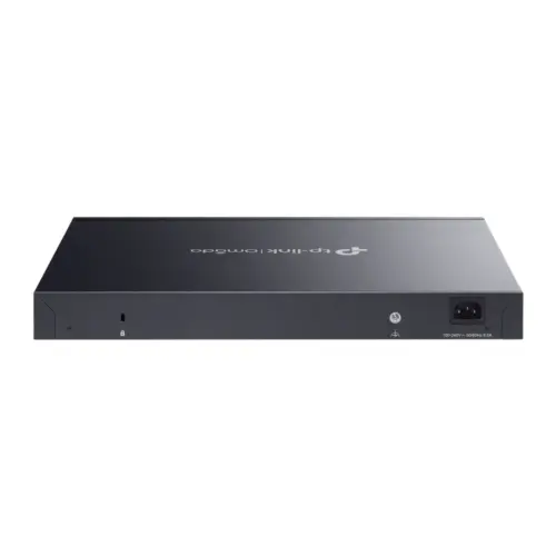 Alternative view of 24-портов гигабитов и 4-портов 10GE SFP+ L2+ управляван комутатор TP Link Omada SG3428XMPP с 16-портов PoE+ и 8-портов PoE++