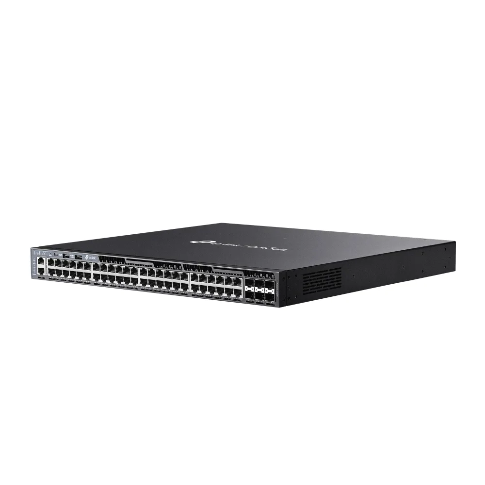 48-портов Gigabit Stackable L3 управляем комутатор с 6 10G слота TP-Link Omada SG6654XHP - Image 89