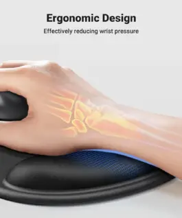 Alternative view of Ергономична подложка за мишка Ugreen LP668 25245 - черна