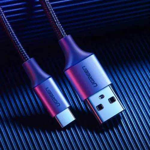 Alternative view of Кабел Ugreen US288 60126 USB-A към USB-C – 1 м - сив
