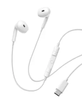 Слушалки Baseus Encok CZ19 USB-C с кабел A00182201213-00 - бели