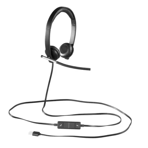 Alternative view of Слушалки Logitech USB Headset Stereo H650e 981-000519