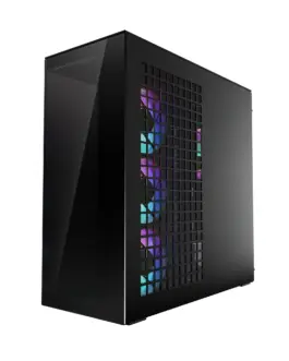 Alternative view of Arctic кутия Case E-ATX - Xtender (Mirror Black) - 5 A-RGB Fans included