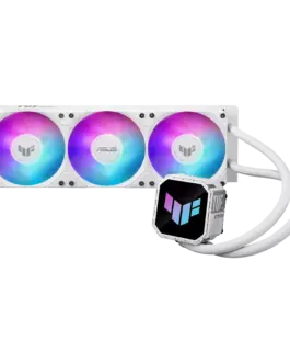 Alternative view of Охладител за процесор ASUS TUF Gaming LC III 360 ARGB White Edition