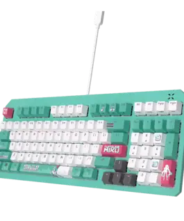 Alternative view of Геймърска клавиатура ASUS TUF Gaming K3 Gen II Hatsune Miku Edition - Optical Mechanical Switch