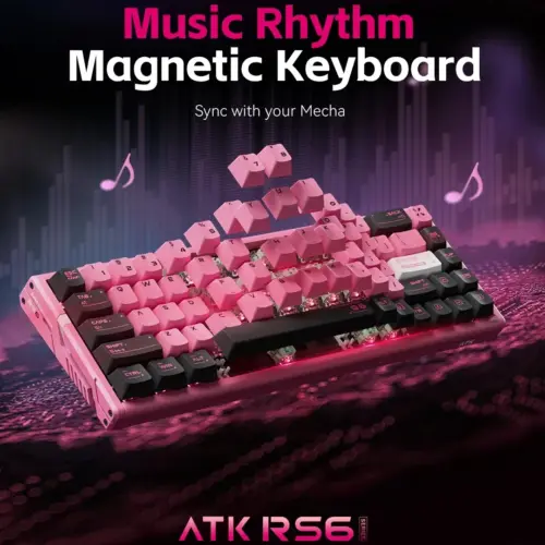 ATK професионална геймърска механична клавиатура Professional Gaming Mechanical Keyboard RS6 – 8K