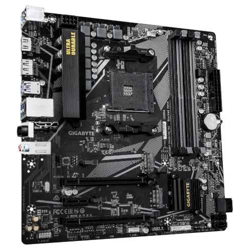Alternative view of Дънна платка GIGABYTE B550M DS3H AC R2 Socket AM4