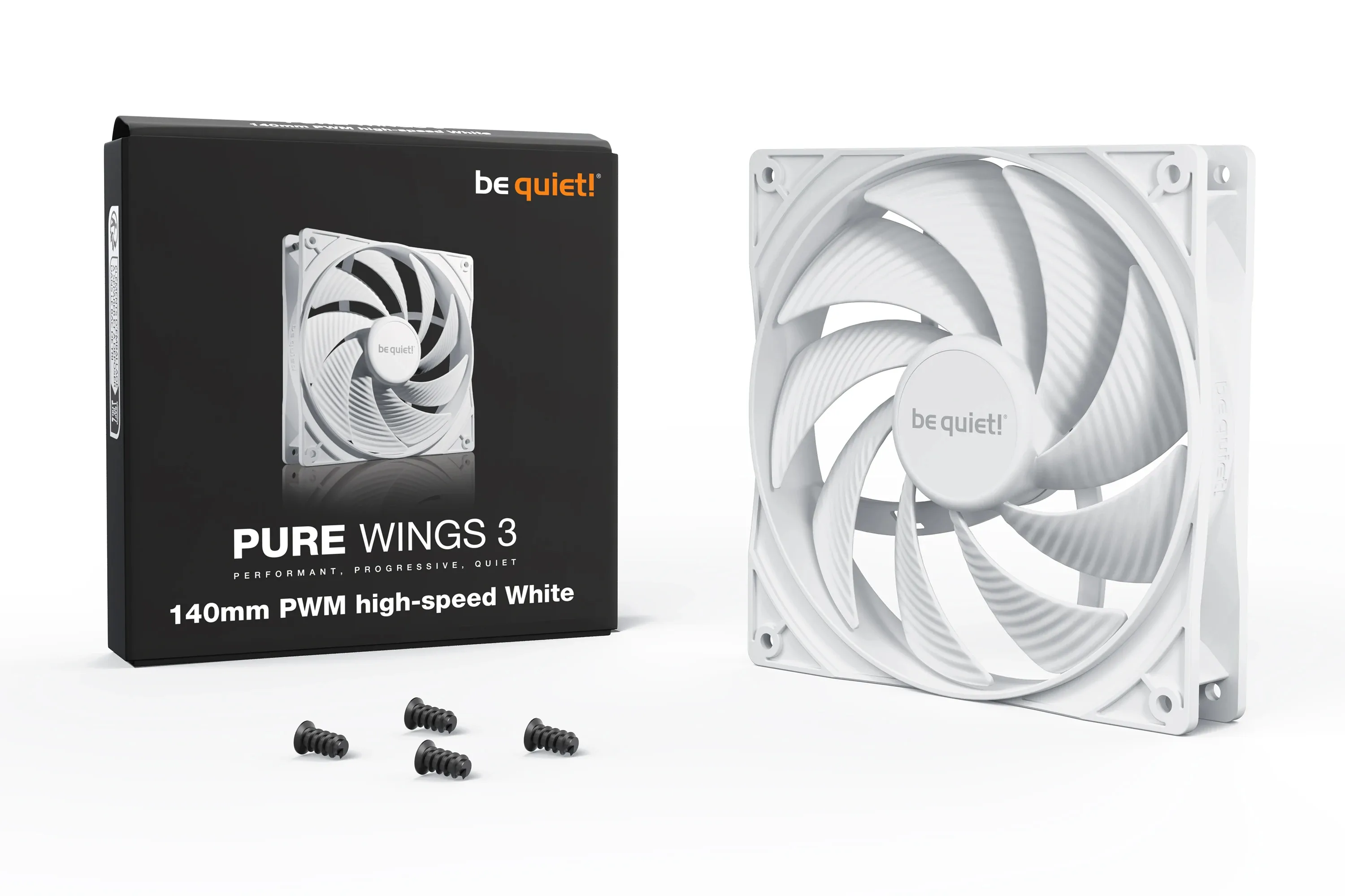 be quiet! вентилатор Fan 140mm - Pure Wings 3 140mm PWM high-speed White - Image 39