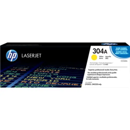 КАСЕТА ЗА HP Color Laserjet CP2025/CM2320 MFP - Yellow -  /304A/ - PN CC532A