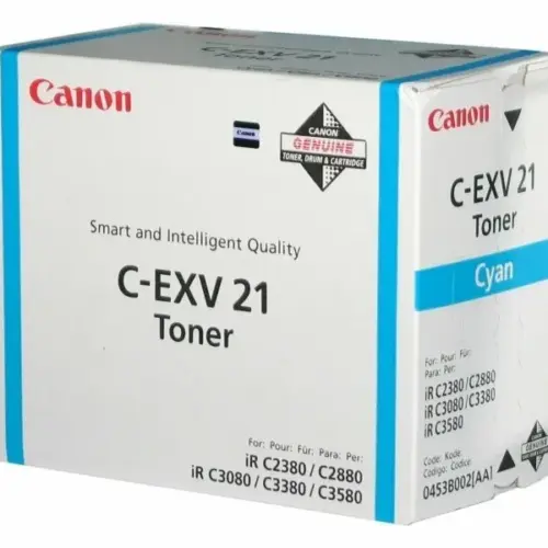 TОНЕР ЗА CANON IR C2880/C3380 - TYPE C-EXV21 - Cyan - PN CF0453B002[AA]