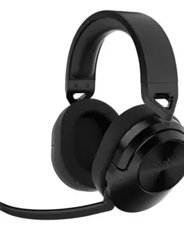 Alternative view of Геймърски слушалки с микрофон Corsair HS55 Carbon безжични и блутут PC/PS5/PS4