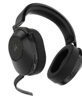 Alternative view of Геймърски слушалки с микрофон Corsair HS65 v2 Carbon безжични и блутут PC/PS5/PS4, Black