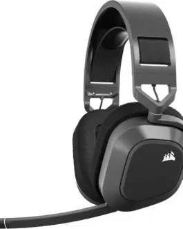 Alternative view of Геймърски слушалки с микрофон Corsair HS80 MAX Steel Grey безжични и блутут PC/PS5/PS4