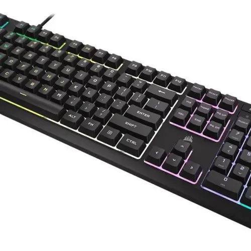 Alternative view of Геймърскa мембранна клавиатура Corsair K55 Core RGB