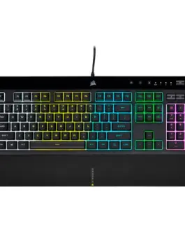 Геймърскa мембранна клавиатура Corsair K55 RGB Pro USB