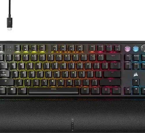Геймърскa механична клавиатура Corsair K70 PRO TKL RGB MGX Hyperdrive магнитни