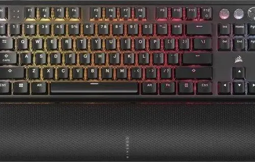 Alternative view of Геймърскa механична клавиатура Corsair K70 PRO TKL RGB, MGX Hyperdrive магнитни суитчове