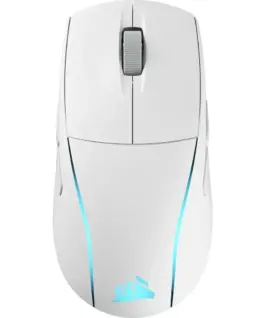 Геймърскa безжична/блутут мишка Corsair M75 White Wireless Lightweight