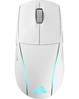 Геймърскa безжична/блутут мишка Corsair M75 White Wireless Lightweight