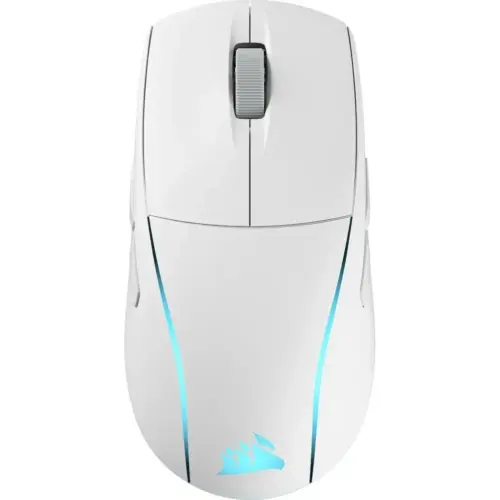 Геймърскa безжична/блутут мишка Corsair M75 White Wireless Lightweight
