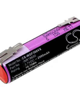 Батерия за уред за почистване на прозорци KARCHER WV1  LiIon 37V 2900mAh Cameron