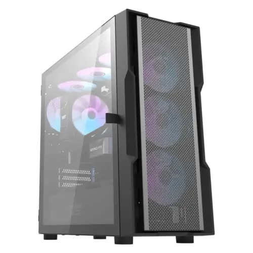 Darkflash кутия Case ATX - DK431 Mesh Black - 4 fans included