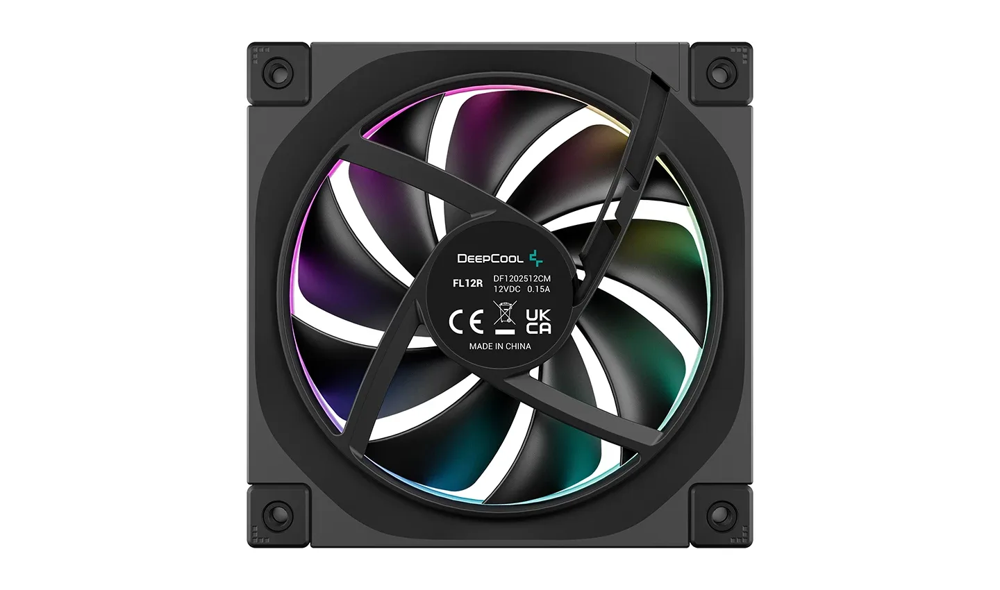 DeepCool Комплект вентилатори Fan Pack 3-in-1 3x120mm - FL12R Black, Reverse, Addressable RGB - Image 134