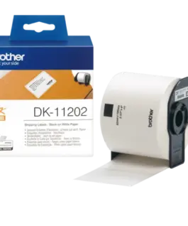 ЛЕНТА ЗА ЕТИКЕТНИ ПРИНТЕРИ BROTHER ТИП QL - SHIPPING LABEL - 62 mm x 100 mm x 300 - PN DK11202