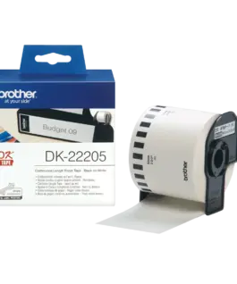 ЛЕНТА ЗА ЕТИКЕТНИ ПРИНТЕРИ BROTHER ТИП QL - CONTINUOUS PAPER TAPE - 62 mm x 3048 m - PN DK22205