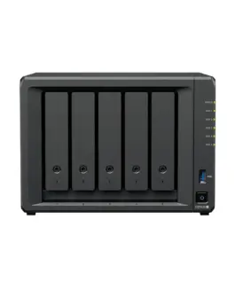 Alternative view of Мрежов сторидж Synology NAS DS1525+, за 5 диска, AMD Ryzen V1500B, 8GB DDR4 SODIMM