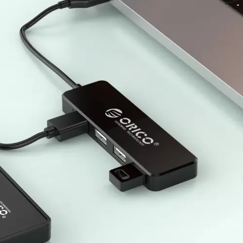 Orico хъб USB2.0 HUB 4 port Black – FL01-BK