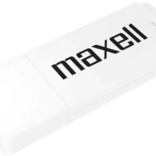 USB памет MAXELL SPEEDBOAT USB 2.0 8GB Бял цвят