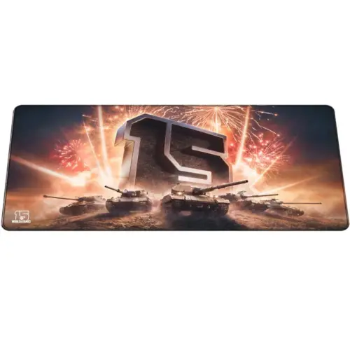 Геймърски пад World of Tanks 15 Anniversary XL