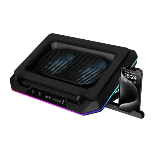 Gamdias Охладител за лаптоп Gaming Notebook Cooler 19