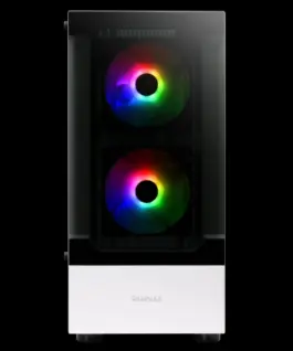 Alternative view of Gamdias кутия Case ATX - TALOS E3 White - aRGB, Tempered Glass