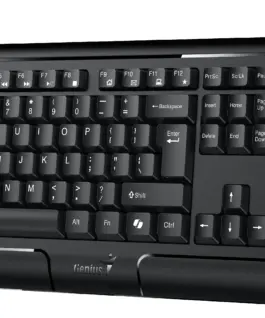 Genius клавиатура кирилизирана Smart Keyboard KB-118 II Black - AI BG Layout