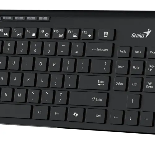 Genius клавиатура кирилизирана безжична Wireless Slim Keyboard SlimStar 7230 Black - AI BG